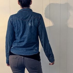Denim Button Down Shirt